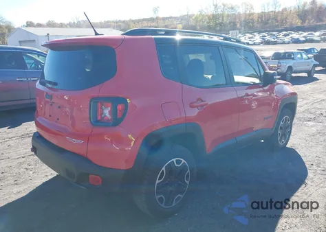 2017 Jeep Renegade Trailhawk 4X4 z USA, uszkodzony, nr VIN ZACCJBCB6HPF77768